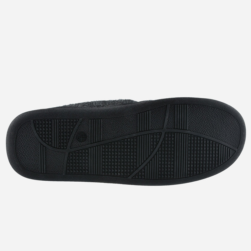 TIESTRA Heren Pantoffels Warm Vilt Slippers Brede Fit Winter Gezellige Bont Huisschoenen Antislip voor Binnen & Outdoor, Zwart, 40.5 EU TIESTRA Heren Pantoffels Warm Vilt Slippers Brede Fit Winter Gezellige Bont Huisschoenen Antislip voor Binnen & Outdoor, Zwart, 40.5 EU