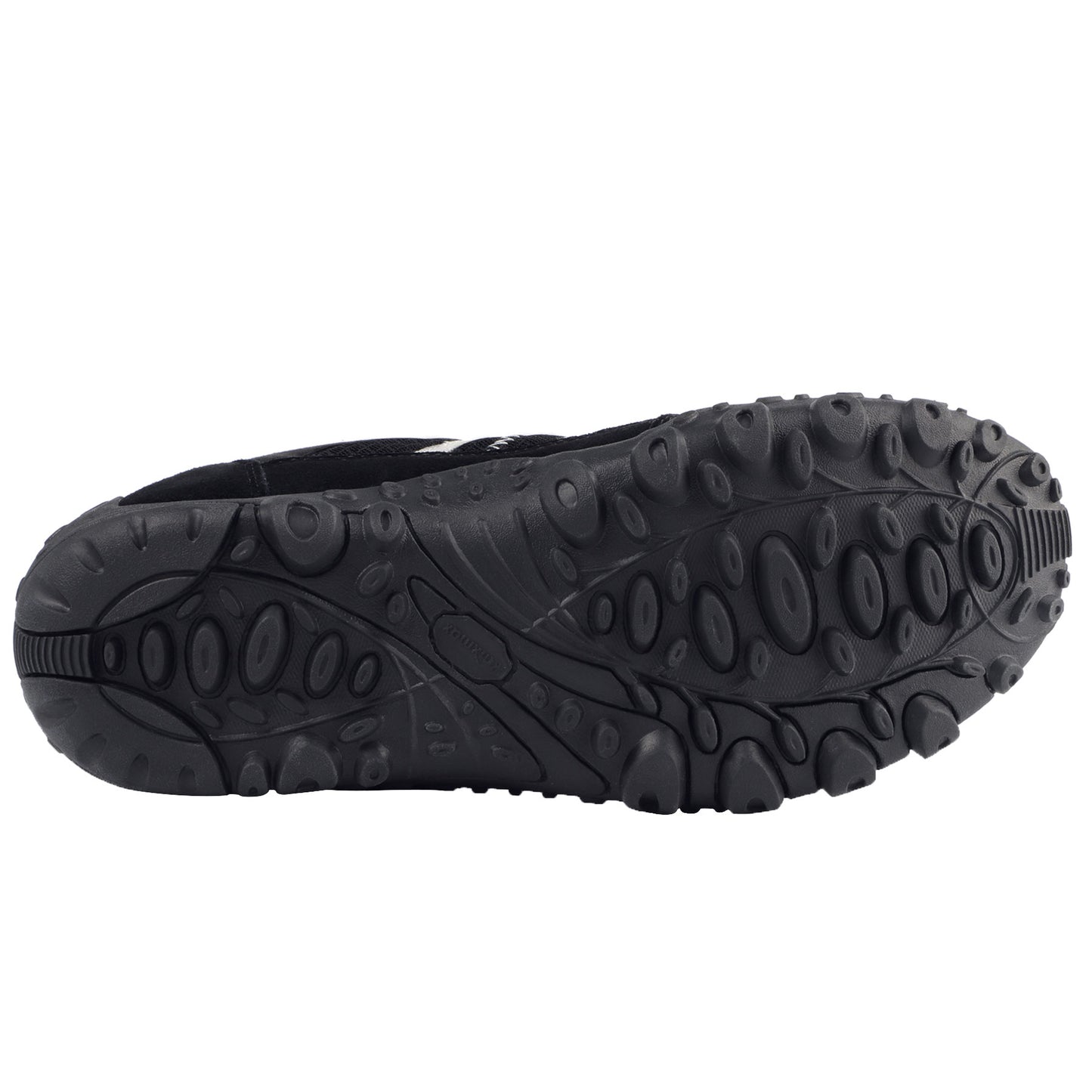 Knixmax Men's Hiking Trainers, Black, Lightweight Approach Shoes, Sports Trainers