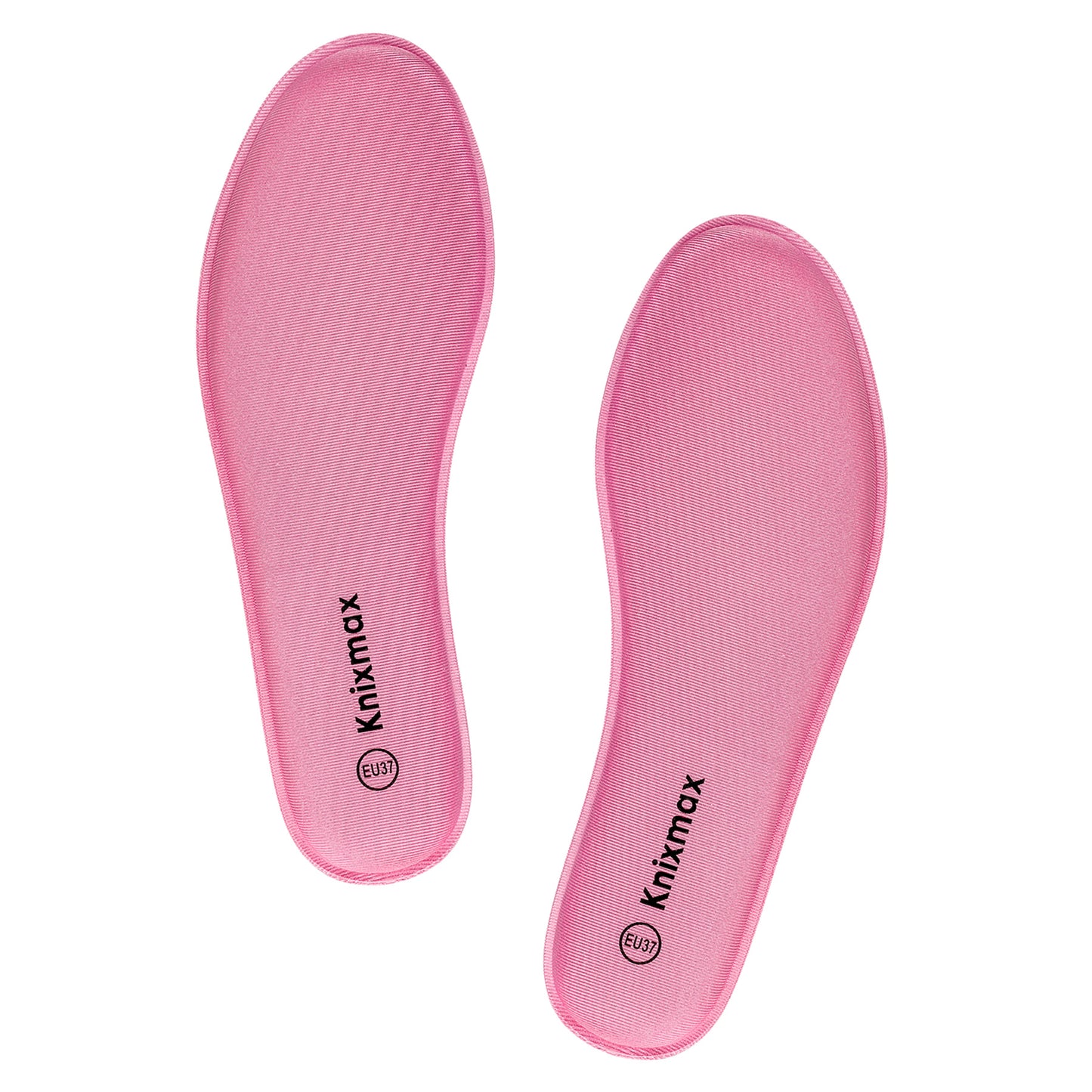 Knixmax Women's Memory Foam Insoles, Pink, for Athletic Shoes & Sneakers