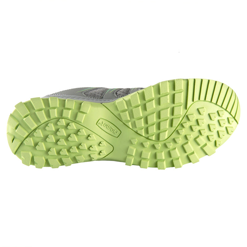 riemot Men's Hiking Shoes, Grey Green, Lightweight Trail Running Shoes, Athletic Outdoor Trainers - Knixmax