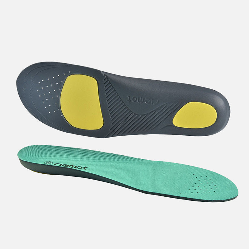 riemot Women's Orthotic Sport Insoles Mint Green Full Length Inner Soles with Arch Support - Knixmax