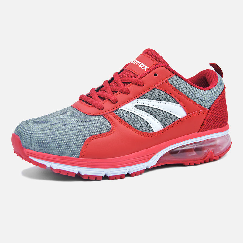 Knixmax Women's Running Trainers, Red, Lightweight Gym Fitness Air Sports Shoes - Knixmax